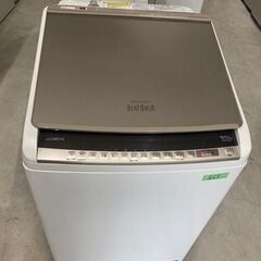 NO 865　人気★福岡市内配送設置無料★日立 HITACHI 縦型洗濯乾燥機 ビートウォッシュ 10kg シャンパン BW-DV100E 2019年