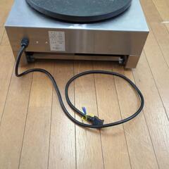 《値下げ》クレープ台　電気100V仕様の画像