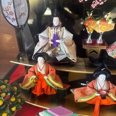 5月人形/雛人形/天板割れの画像