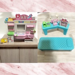 【値下げ✨️】【美品✨】ドキドキちょうしんき！リカちゃん病院セット