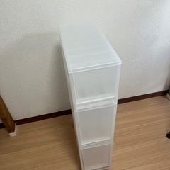 【取引確定】無印良品 ポリプロピレンストッカーキャスター付き・1...
