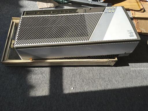 National ナショナル窓式 ウィンドウエアコン　冷房空調電化製品. National ナショナル 窓式 ウィンドウ エアコン 冷房 空調 電化製品