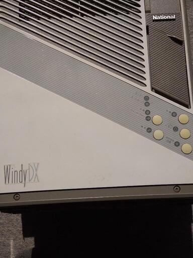 交渉中】窓用エアコン ナショナル CW-161DX 中古品 (けんくん