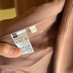 GU ロングコートの画像
