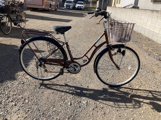 マルイシ27インチ 68】一般車 ママチャリ マルイシ ホワイト 27インチ