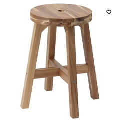 IKEA スツール　イス　SKOGSTA スコグスタ スツール,...