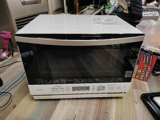 極美品 東芝 石窯ドーム スチームオーブンレンジ ER-PD8 2017年 ホワイト