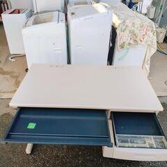 OAデスク☆片そで机☆事務机・キズあり、A-015【浜村鹿野温泉ICから3分 買取本舗 宮本リサイクル 営業時間9～19時 定休日水曜のみ←連絡できませんm(_ _)m】の画像