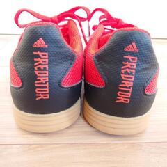【adidas】アディダス　フットサルシューズ 　室内用　22.5の画像