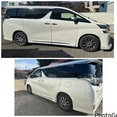 車検R8年11月！H27年トヨタヴェルファイアZAエディション！フルタイム4WD！7人乗り！純正アルミあり！両側パワースライドドア！の画像