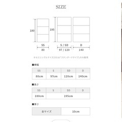 受け渡し者様 決定しました マットレス(シングルサイズ)の画像