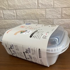 ⭐️新品　蒸し調理タッパ♪の画像