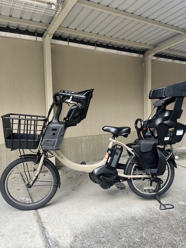 兵庫県姫路市発Panasonic電動自転車ブラック中古故障品 ジャンク現状