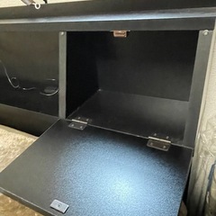 セミダブルベッド　マットレス・カバー付きの画像