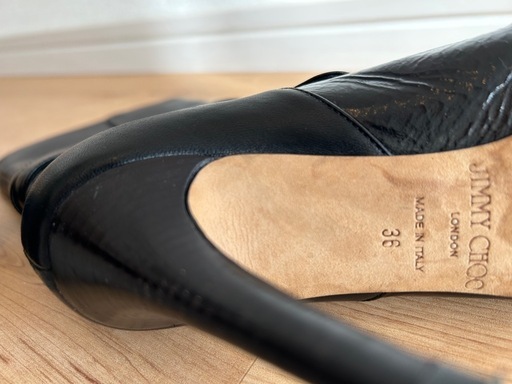Jimmy CHOO ショートブーツ（
約23cm/9.5cmヒール）