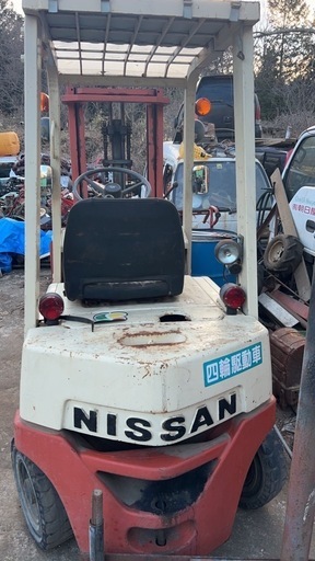 NISSAN NF01,1t ガソリンフォークリフト茨城県石岡市から