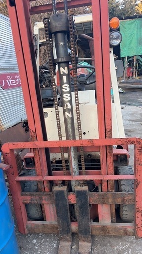 NISSAN NF01,1t ガソリンフォークリフト茨城県石岡市から