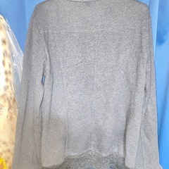 メンズブルゾン　チャコール　Lの画像