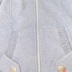 メンズブルゾン　チャコール　Lの画像