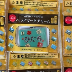 エビス × エル特急 L特急 ヘッドマークチャーム 全12種 フルコンプ 非売品 未使用自宅保管品  の画像