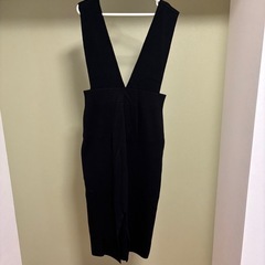 GU　ニットジャンパードレスZ（ブラック）の画像