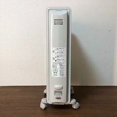 デロンギ オイルヒーターKHD410812-LG デジタルラディアント サーマルカットフィン8枚 De'Longhi　暖房器具 清掃/動作確認済みの画像