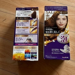 ダリヤ サロンドプロ 泡のヘアカラー・エクストラリッチ 白髪用 ４　ライトブラウン ５０ｇ＋５０ｇ 医薬部外品  花王 ブローネ ワンプッシュカラー 4 明るいライトB 明るいライトブラウン 100g 福岡　田川市　白髪染め 白髪 ヘアカラー 男女兼用　染め粉　染粉 オシャレ染め 格安  の画像