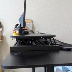 スタンディングデスク 卓上 SHUWEI 天板幅80CM