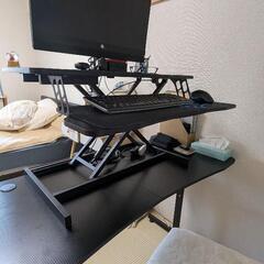 スタンディングデスク 卓上 SHUWEI 天板幅80CM