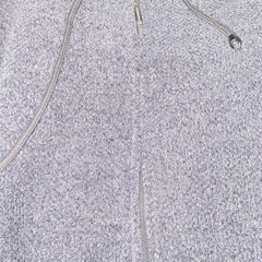 フード付きブルゾン　チャコール　Lの画像