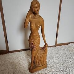 一刀彫　彫り物　置物