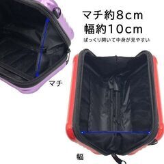 スーツケース型バック　カラー：ピンクの画像
