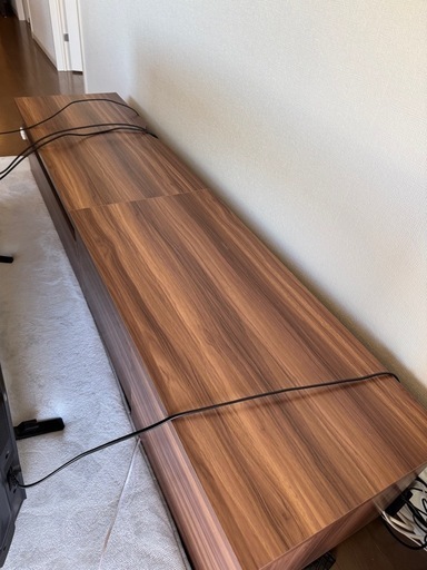 テレビボード180cm (そこのこ) 足立の収納家具《テレビ台》の中古あげます・譲ります｜ジモティーで不用品の処分