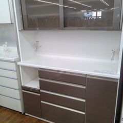 ☆ジモティ割あり☆ レンジ台 ナチュラルブラウン H119.5×D43.5×W60.5 クリーニング済み HJ5885 (リユース日立店)  日立の収納家具《食器棚、キッチン収納》の中古あげます・譲ります｜ジモティーで不用品の処分