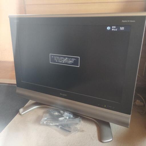 シャープ 32V型ワイド 液晶テレビ lc-32dh6 リモコン付 (ぺぞ) 茨木のテレビ《液晶テレビ》の中古あげます・譲ります ｜ジモティーで不用品の処分