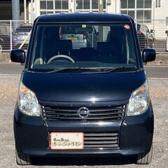【自社ローン対応】★保証人なし★全国対応★ルークス G★ブラック★プッシュスタートの画像