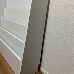 本棚・絵本棚　ホワイトの画像