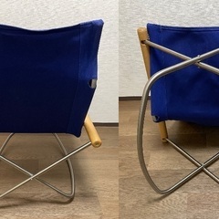 ニーチェアX ロッキング　ナチュラル/ブルー　Nychairの画像