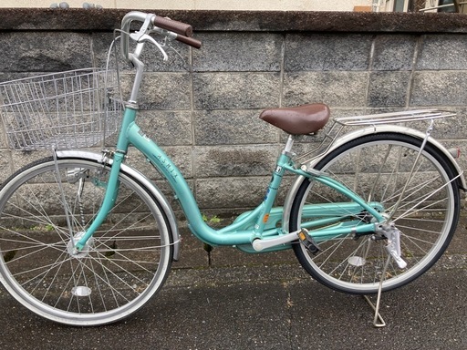 26インチ自転車】LEDオートライト仕様 変速なし 前後タイヤ、チューブ