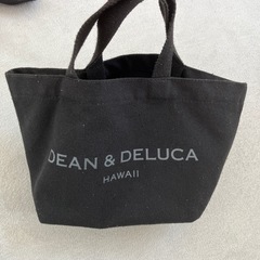 受付終了⭐️DEAN & DELUCA トートバッグ Hawaii 黒  シンプル ハンドバッグの画像