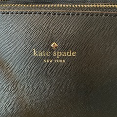 kate spade ブラック ショルダーバッグの画像