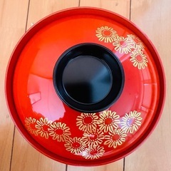 吸い物椀　漆塗り　４セットの画像