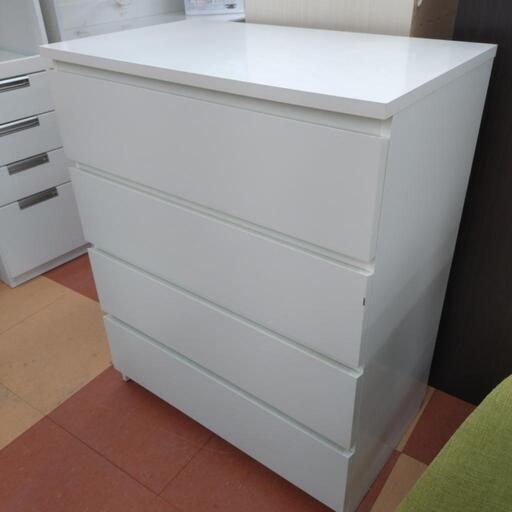 ☆ジモティー割引有☆ IKEA 4段チェスト ホワイト 中古品 (ドリーム次屋店) 塚口の収納家具《タンス、衣類収納》の中古あげます・譲ります｜ ジモティーで不用品の処分