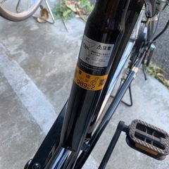 【ほぼ新品】Fitz 自転車（27インチ）＋おまけの飾り用アヒル付きの画像