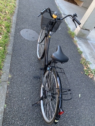 【ほぼ新品】Fitz 自転車（27インチ）＋おまけの飾り用アヒル付き