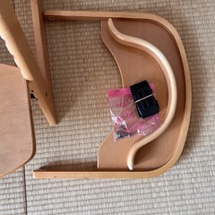 ベビーチェア　katoji  テーブル付きの画像