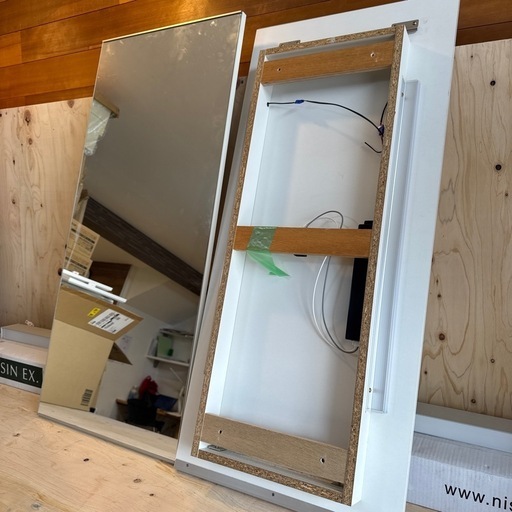 定価¥60,000LIXILバック照明付鏡1000×450×100 MH-451NBJ