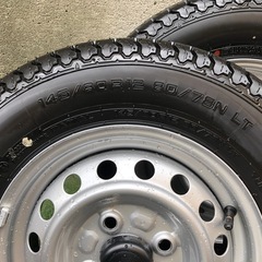 新車外し145/80Ｒ12 軽トラの画像
