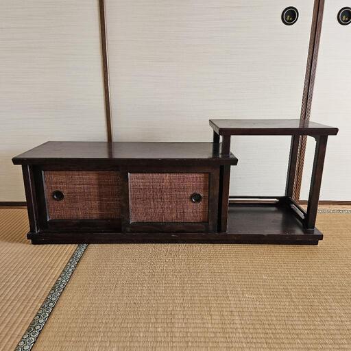 値下げ可 北海道民芸家具 民芸家具 飾り棚 アンティーク 和風 飾り台