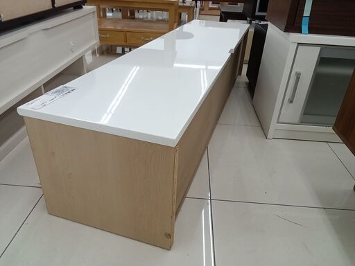 ☆ジモティ割あり☆ TV台 ライトベージュ H37.5×D40.5×W140 クリーニング済み HJ5862 (リユース日立店) 日立の収納家具《テレビ 台》の中古あげます・譲ります｜ジモティーで不用品の処分